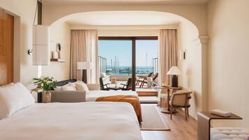 Premium bedding, minibar, in-room safe, desk