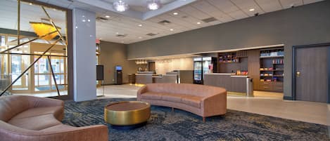 Sala de estar en el lobby