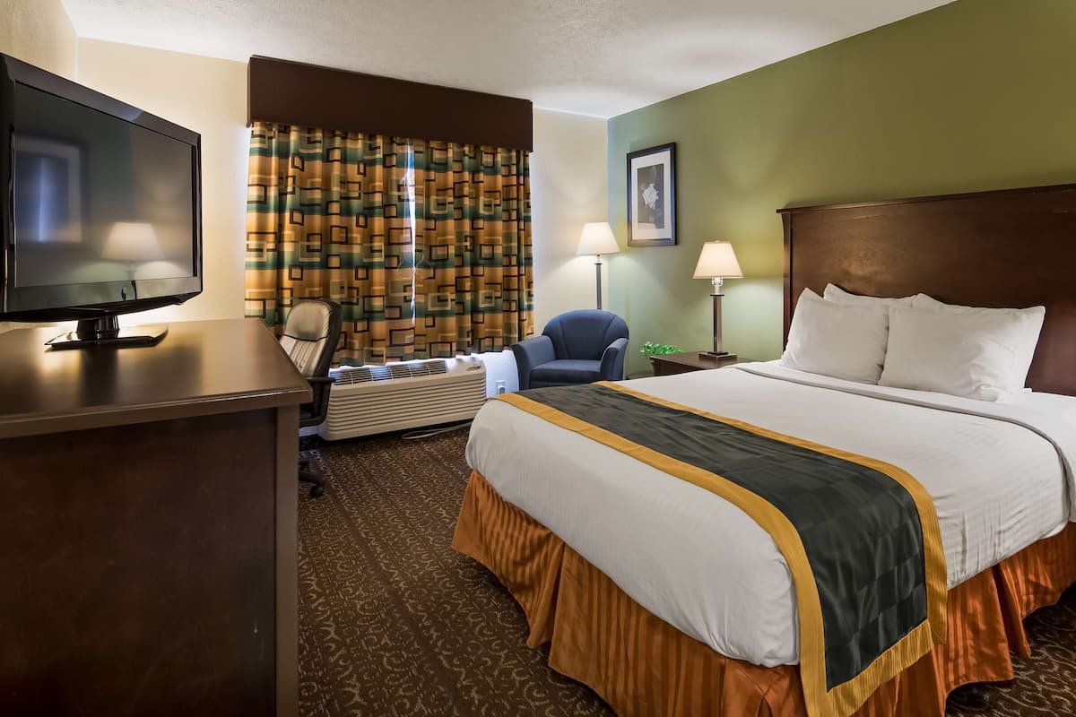 1 chambre, coffre-fort, bureau