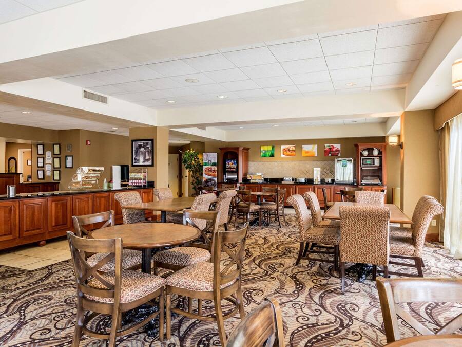 Free buffet breakfast