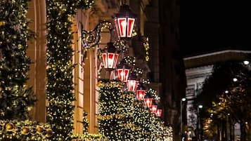 Front of property - evening/night