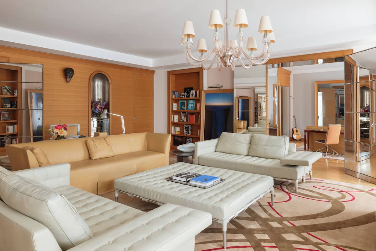 Katara Presidential Suite | Premium bedding, minibar, in-room safe, laptop workspace