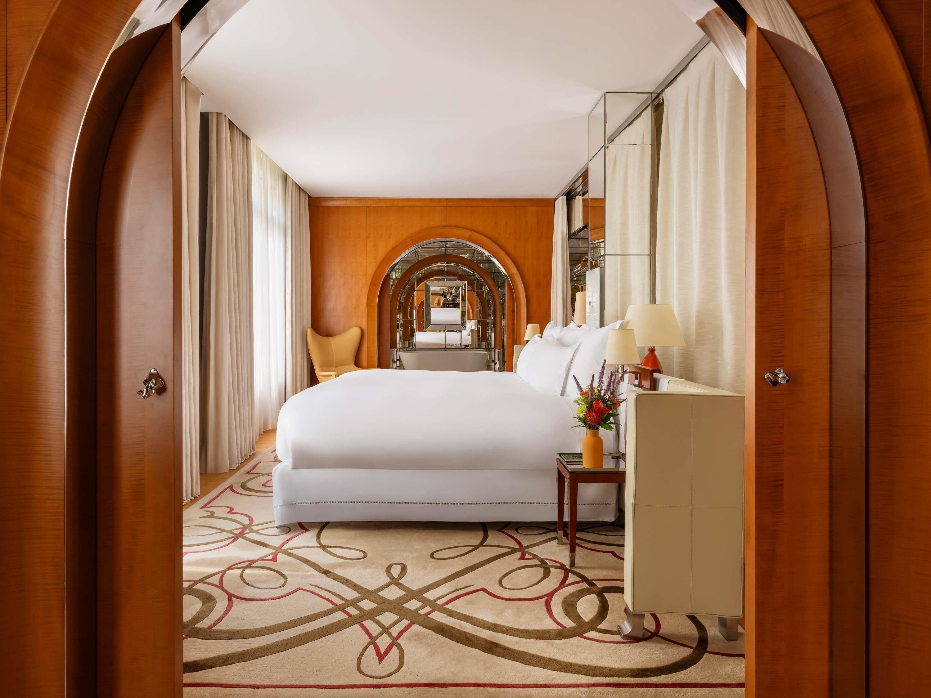 Premium bedding, minibar, in-room safe, laptop workspace