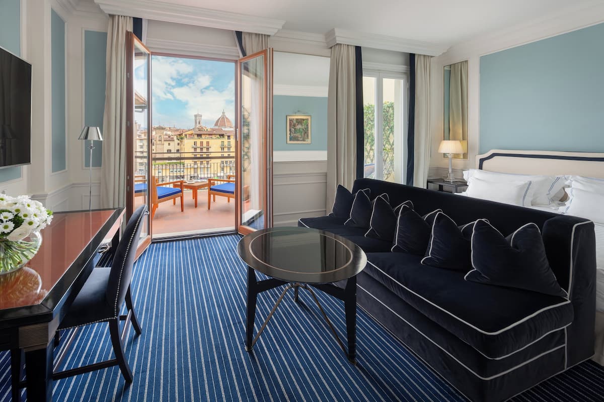 Executive Double Room, Terrace, River View | Terrace/patio