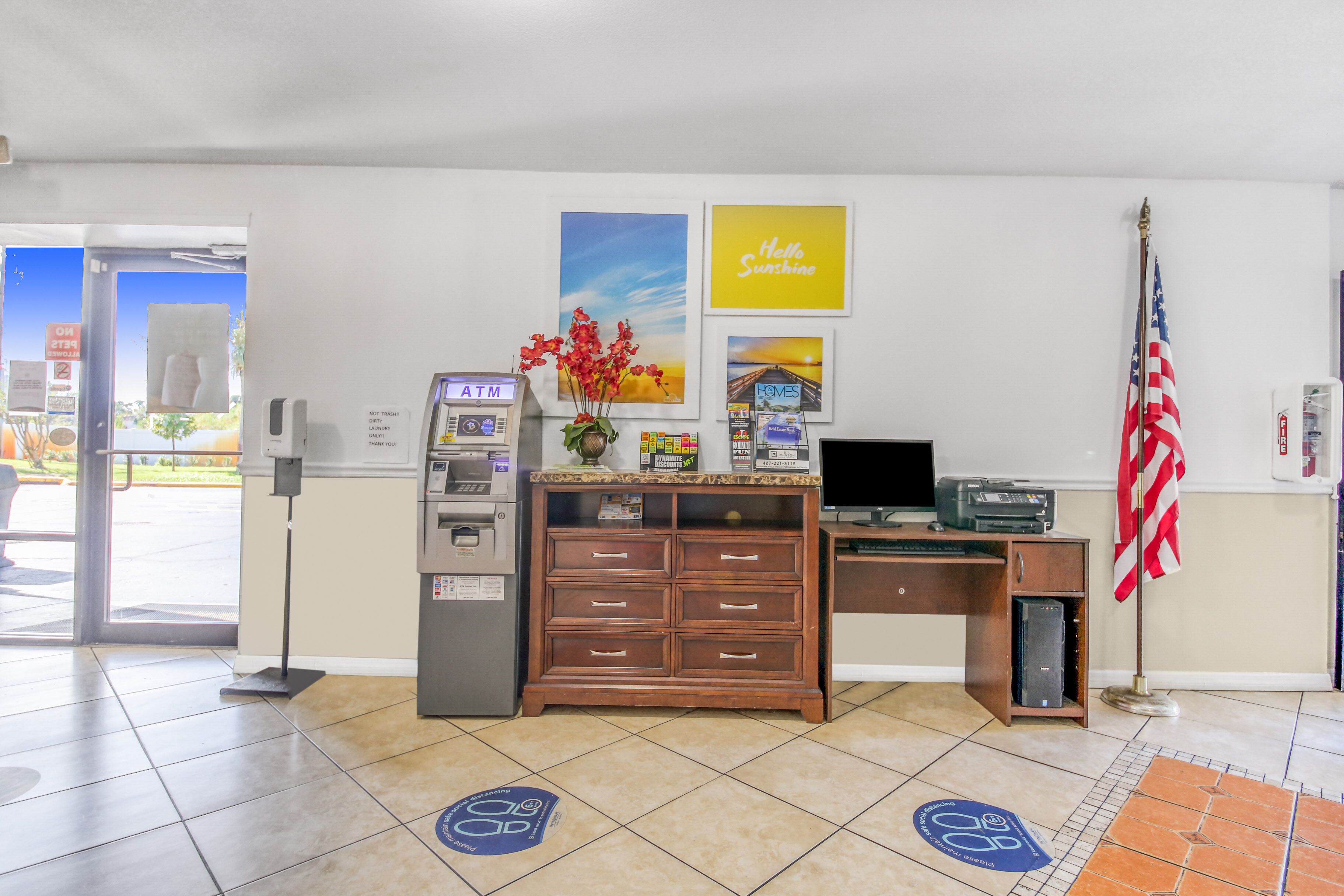 ATM/ธนาคารในที่พัก