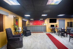 In-room safe, desk, iron/ironing board, free cribs/infant beds