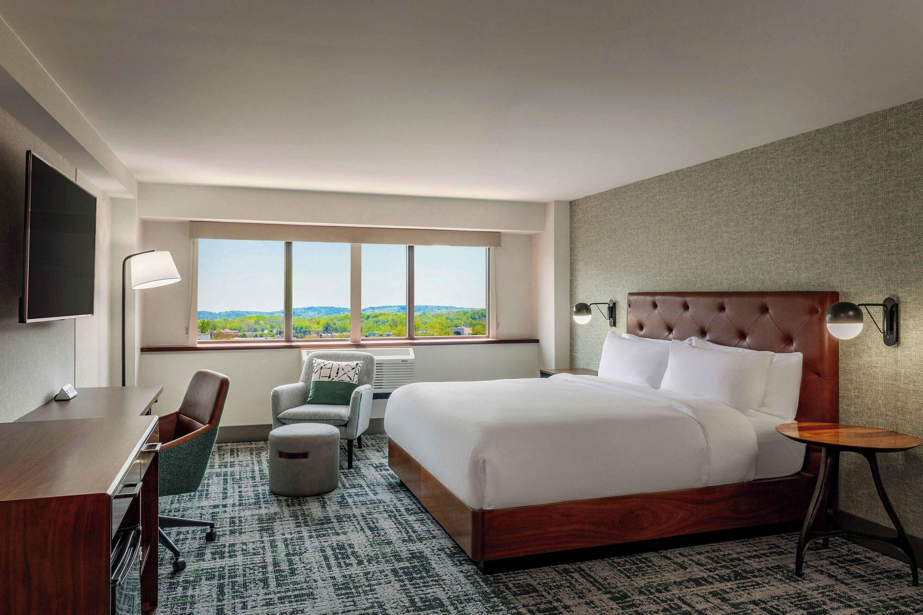 In-room safe, desk, blackout curtains, iron/ironing board