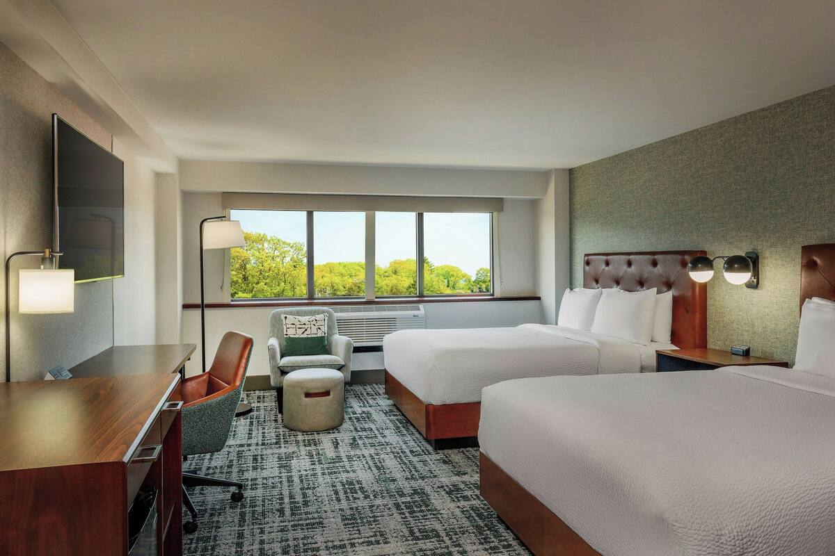 In-room safe, desk, blackout drapes, iron/ironing board
