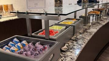 Morgenmadsbuffet hver dag mod et gebyr