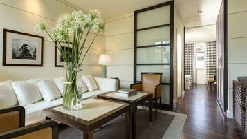 Suite Galerie | 1 chambre, couette en duvet d'oie, minibar