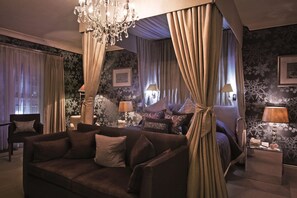 Junior studio | 1 slaapkamer, lakens van Egyptisch katoen, luxe beddengoed, donsdekens