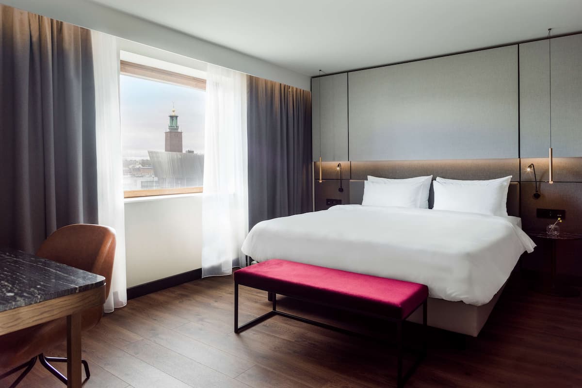 1 chambre, literie hypoallergénique, minibar