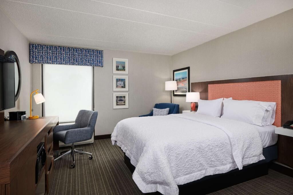 In-room safe, blackout drapes, iron/ironing board