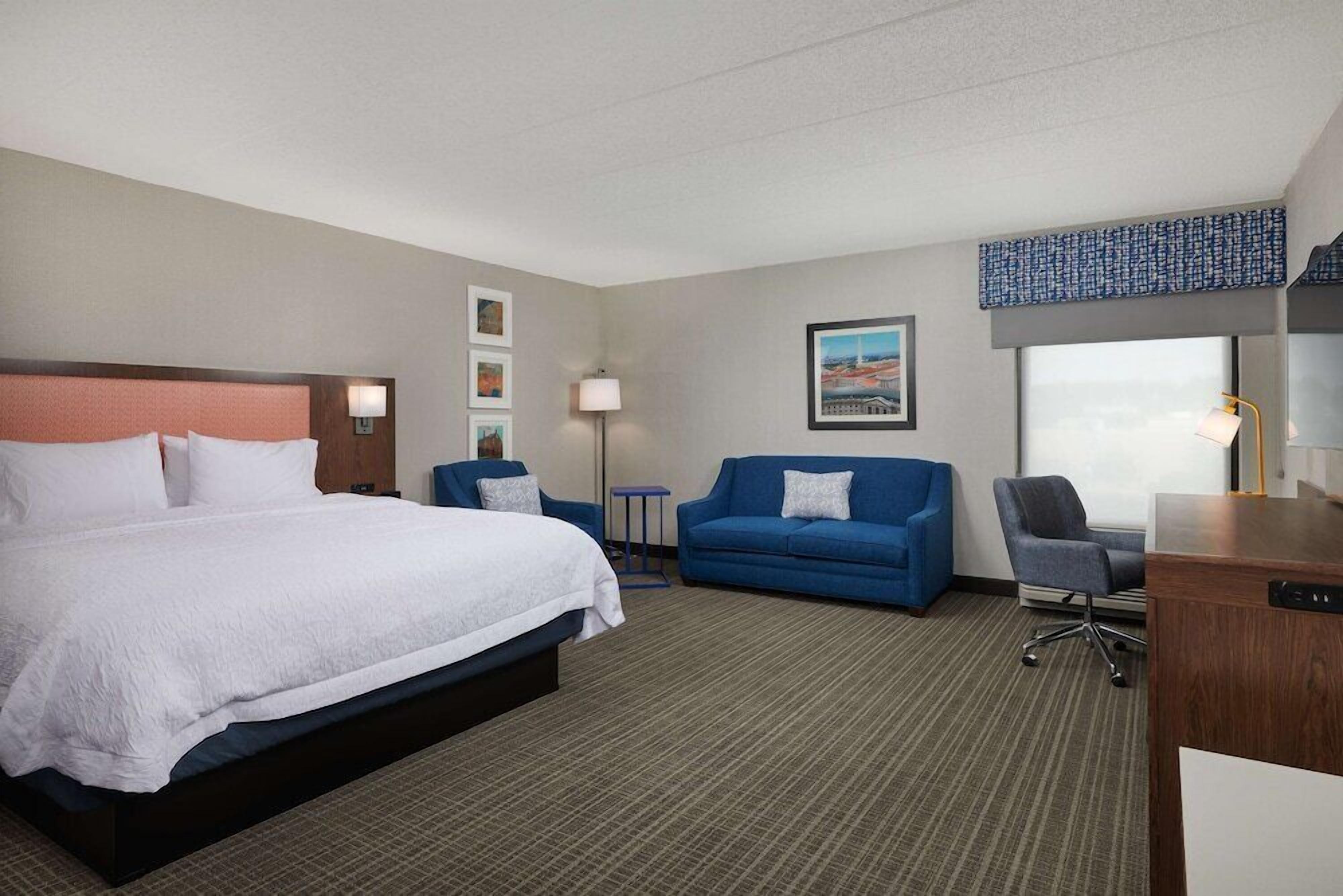 In-room safe, blackout drapes, iron/ironing board