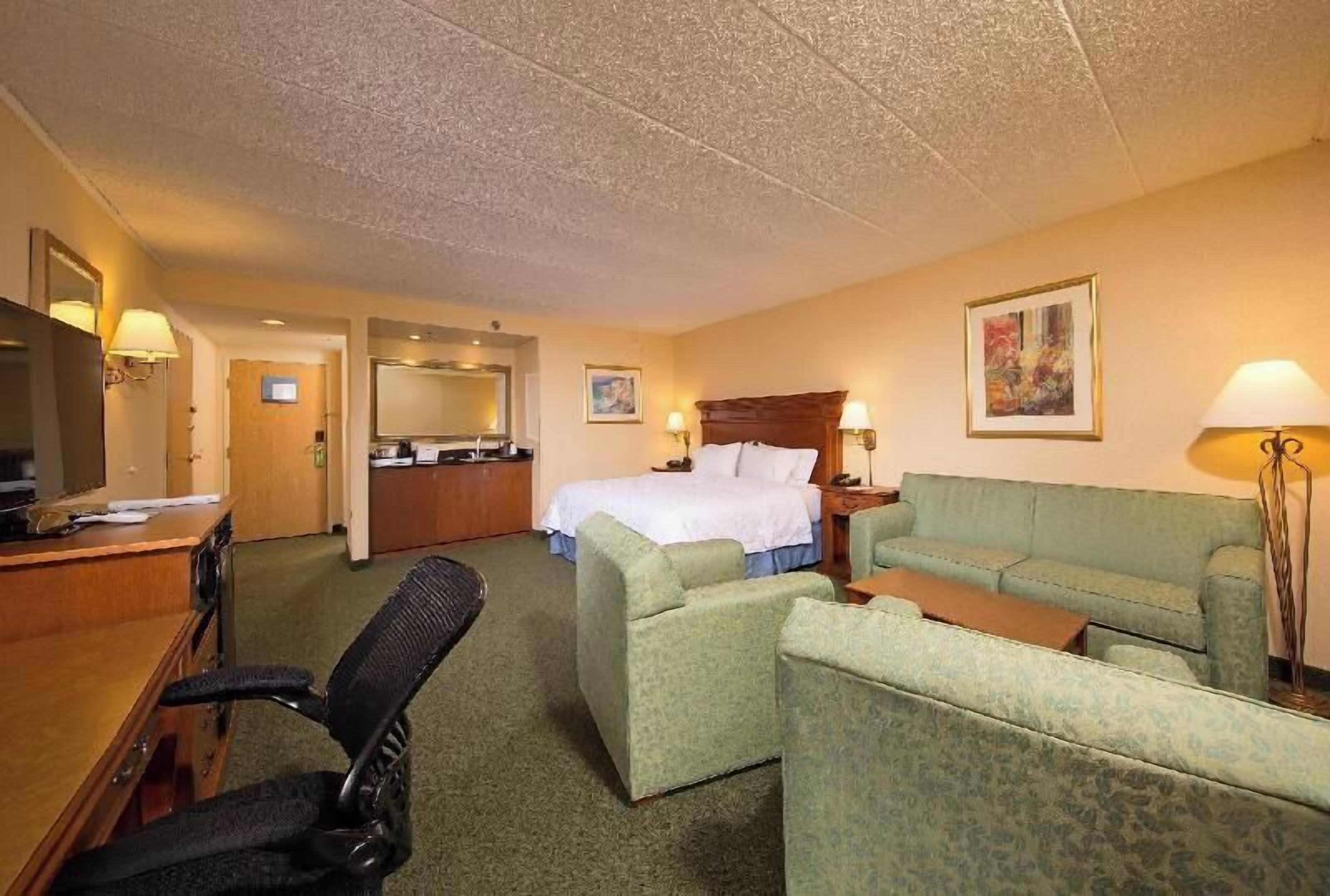 In-room safe, blackout drapes, iron/ironing board