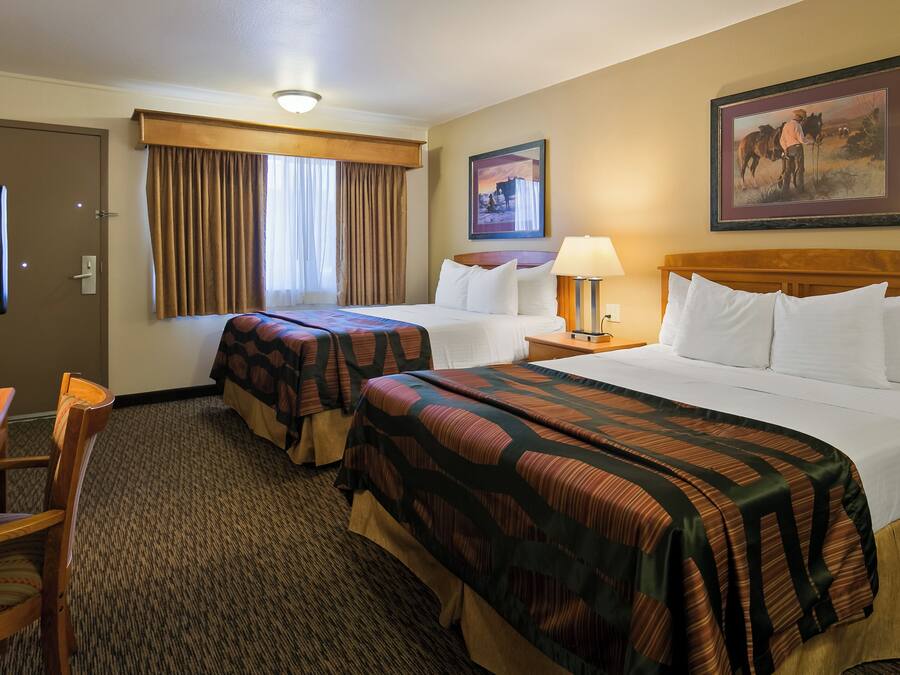 Standard Room, 2 Queen Beds, Accessible, Refrigerator & Microwave | Individually decorated, individually furnished, laptop workspace