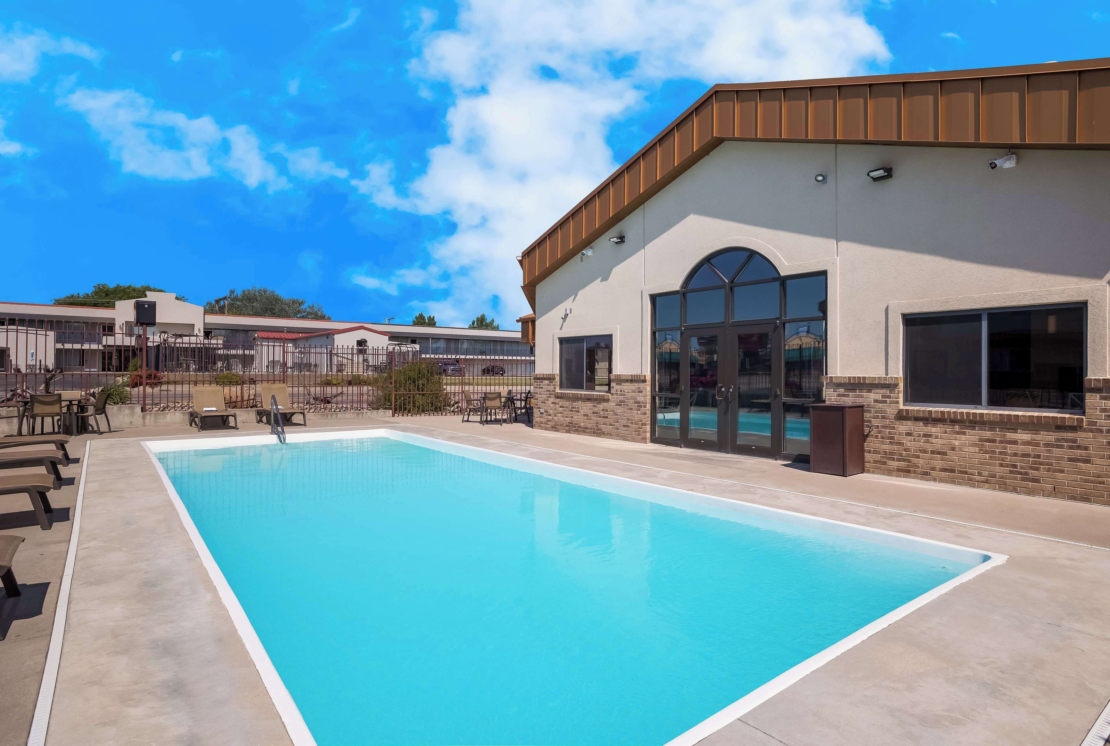 indoor pool, outdoor pool, pool loungers