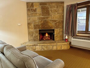 King Jacuzzi Suite - No pets | Living area | TV