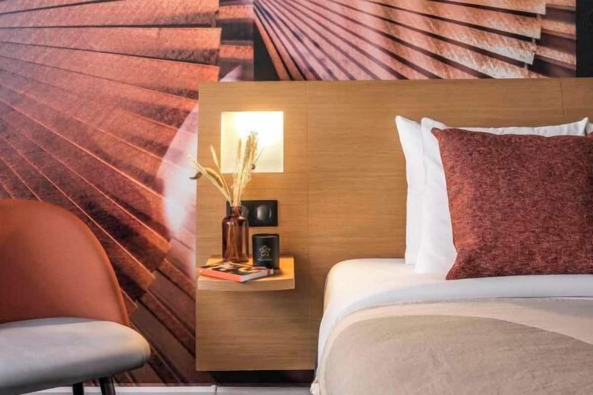 1 habitación y ropa de cama de alta calidad
