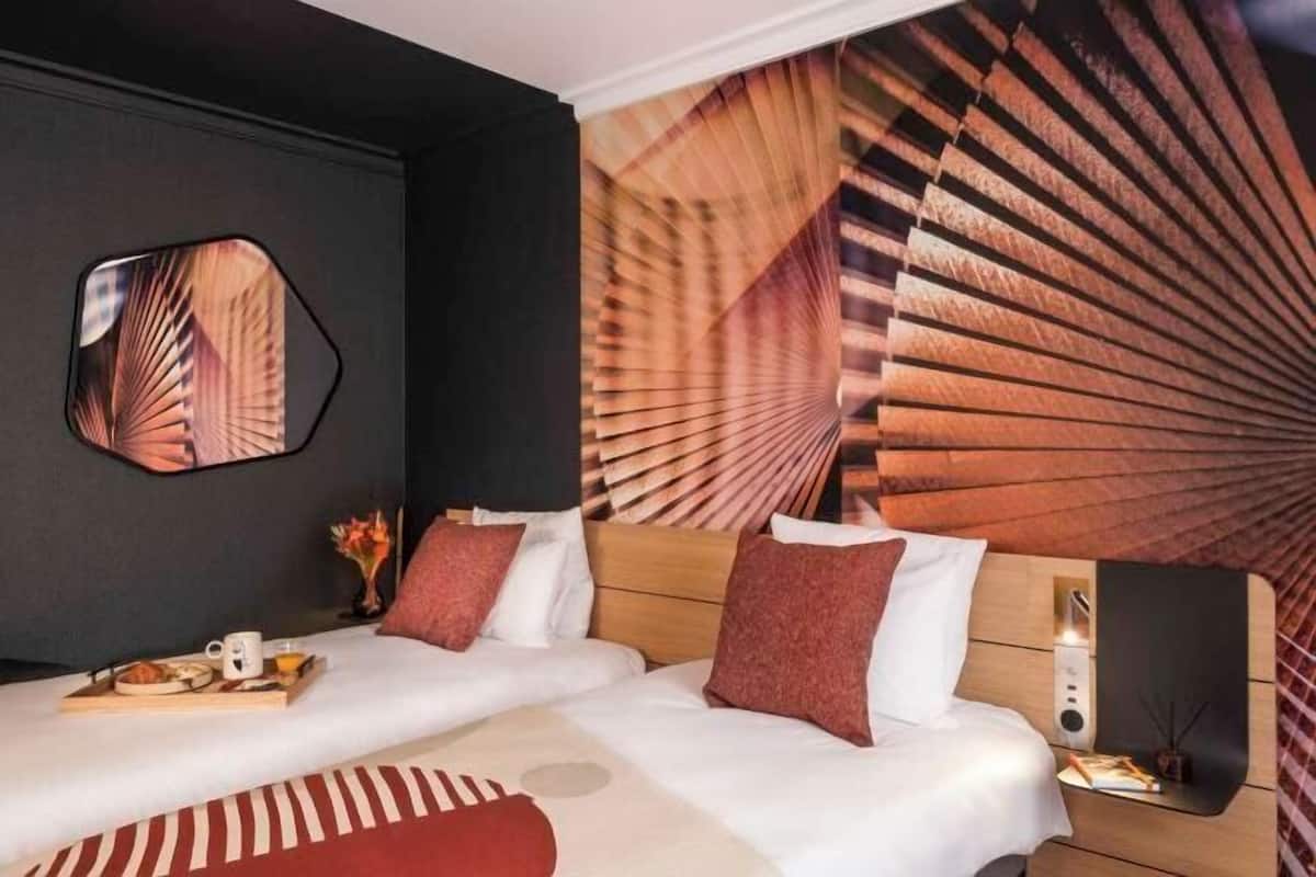 1 habitación y ropa de cama de alta calidad