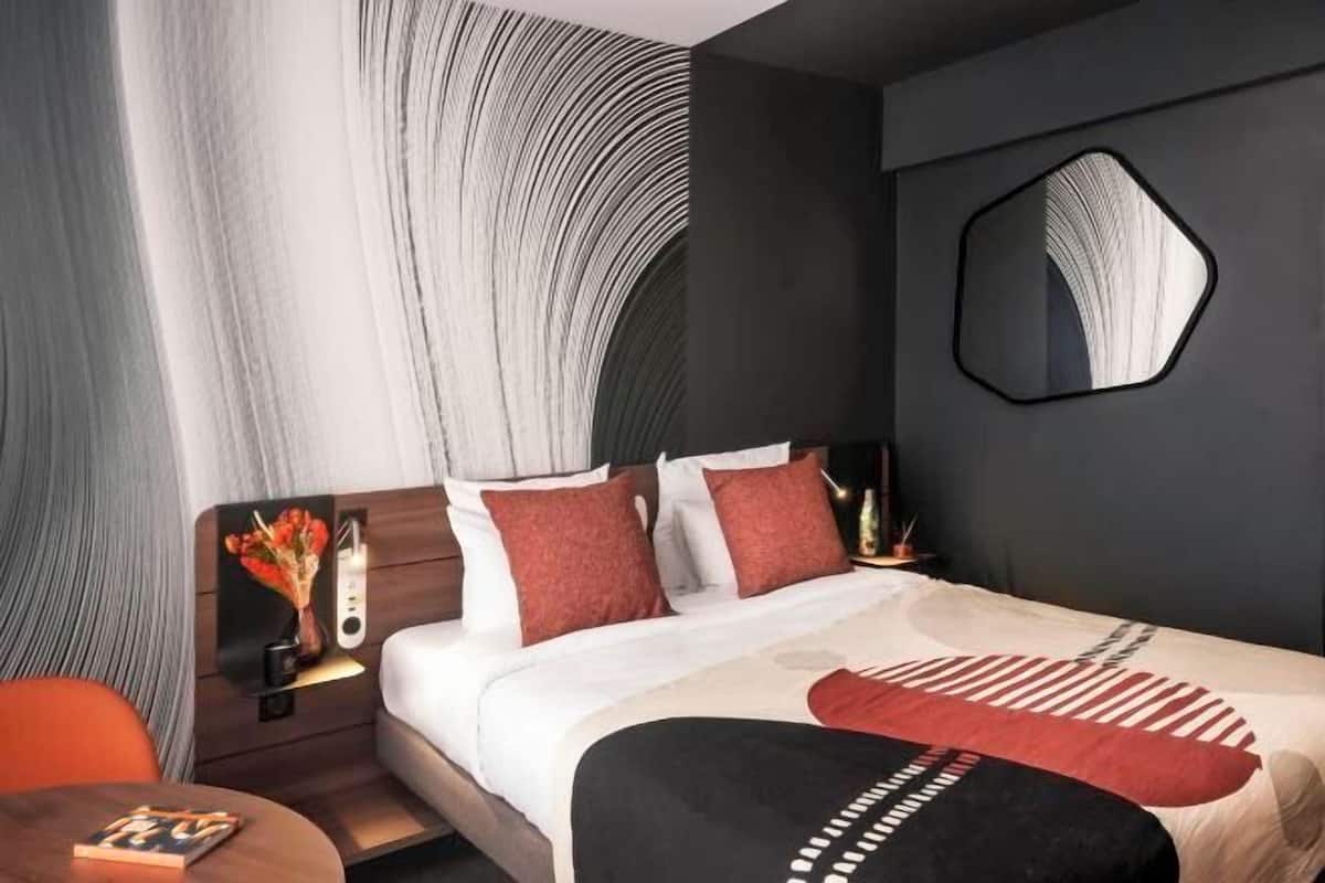 1 habitación y ropa de cama de alta calidad