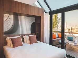 Suite Executive, 1 letto king | 1 camera, biancheria da letto di alta qualità, cassaforte in camera