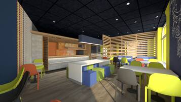 Daily buffet breakfast (EUR 8.90 per person)