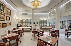Daily buffet breakfast for a fee