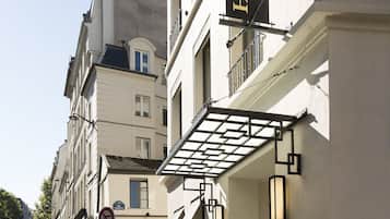 Façade de l’hébergement