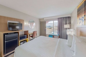 Desk, iron/ironing board, free cribs/infant beds, free WiFi