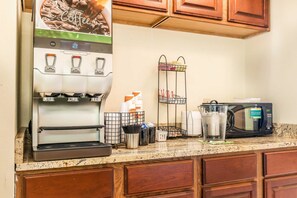 Free daily full breakfast