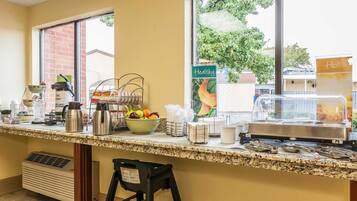 Free daily full breakfast