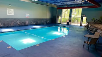 Indoor pool, outdoor pool