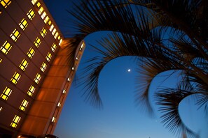 Front of property – evening/night