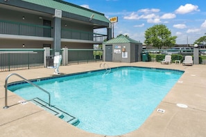 Seasonal outdoor pool