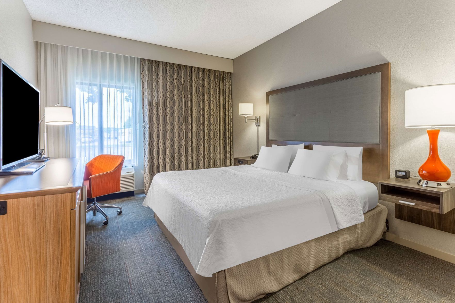 In-room safe, desk, iron/ironing board, free cribs/infant beds