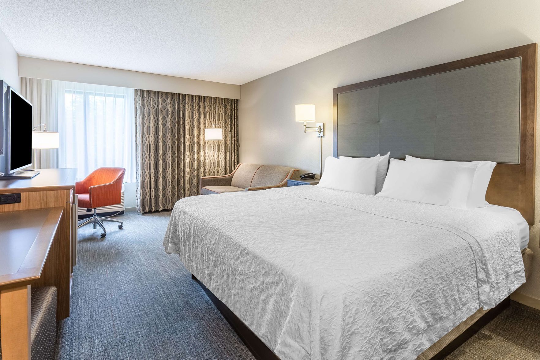 In-room safe, desk, iron/ironing board, free cribs/infant beds