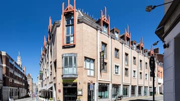 Overnatningsstedets facade