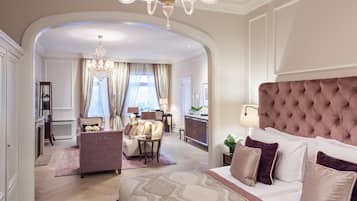 Suite, 1 King Bed with Sofa bed, Lake View (Butler Service) | Premium bedding, minibar, in-room safe, individually decorated
