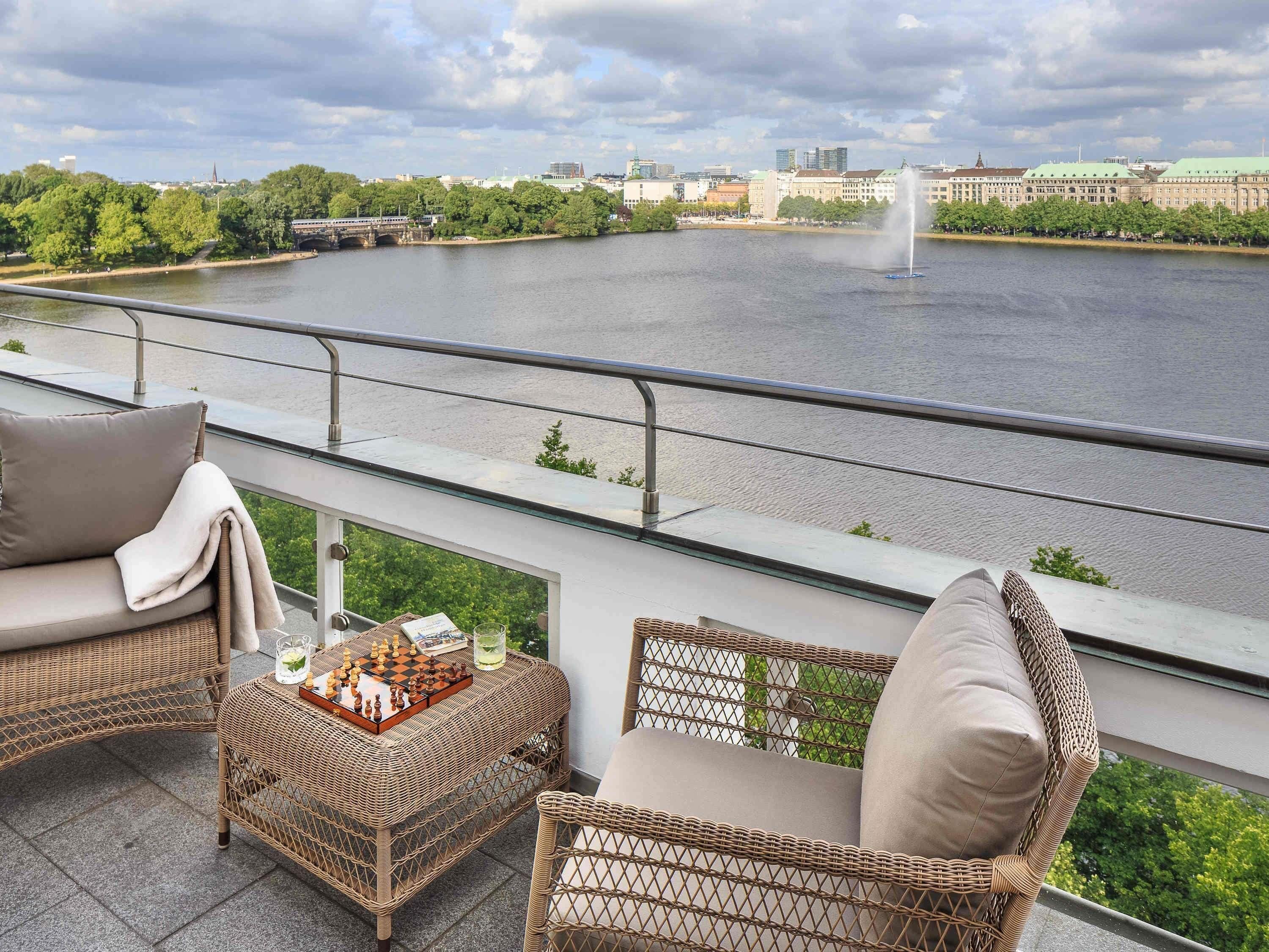 Deluxe Room, 1 King Bed, Balcony, Lake View | Premium bedding, minibar, in-room safe, individually decorated