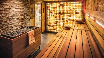 Behandlungsräume für Paare, Sauna, Körperbehandlungen, Aromatherapie