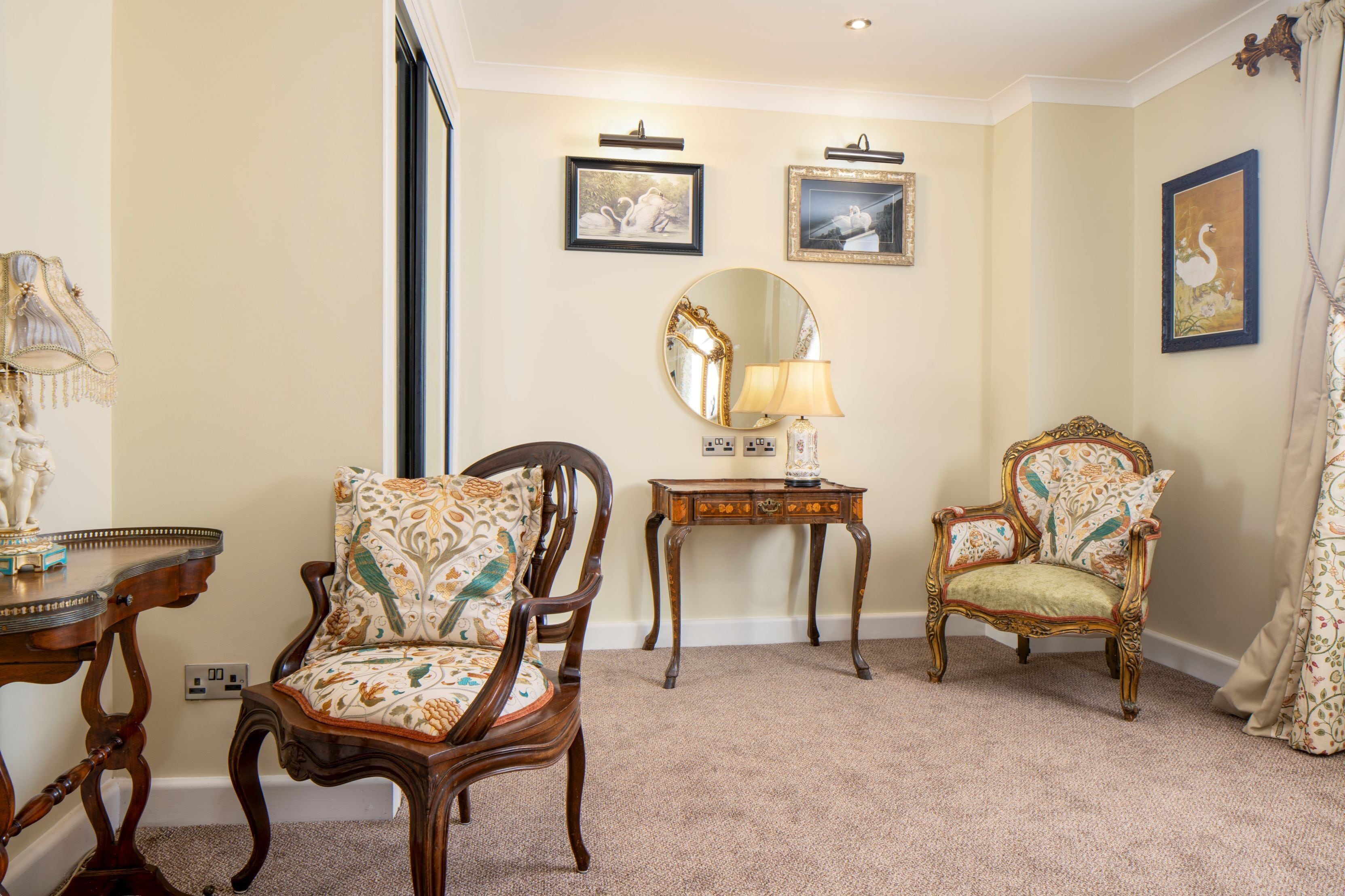 deluxe suite | in-room safe, desk, blackout curtains, iron/ironing board