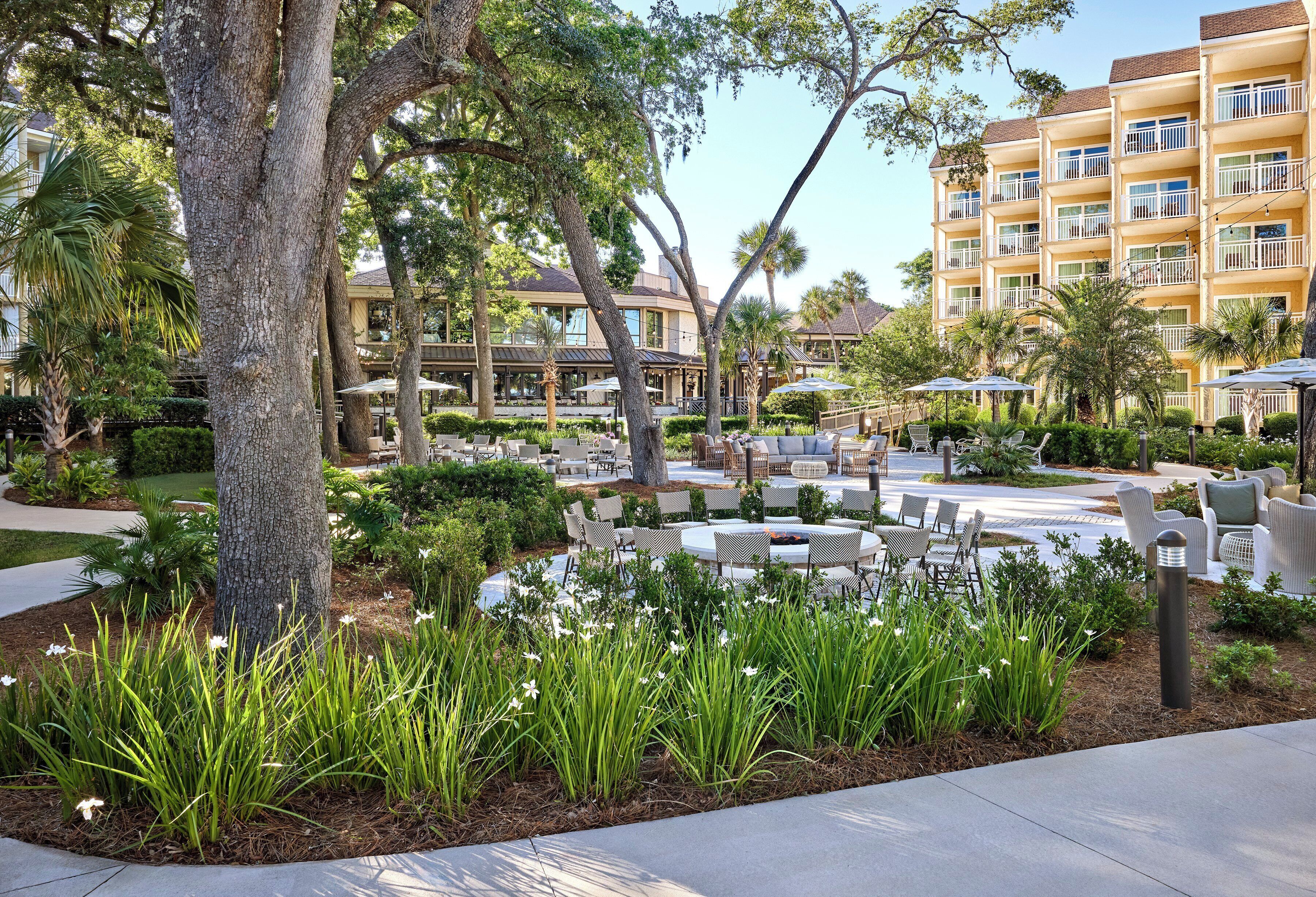 Courtyard view