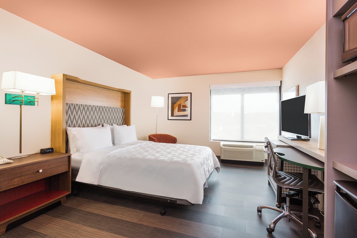 In-room safe, desk, blackout curtains, iron/ironing board