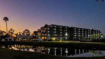 Front of property – evening/night