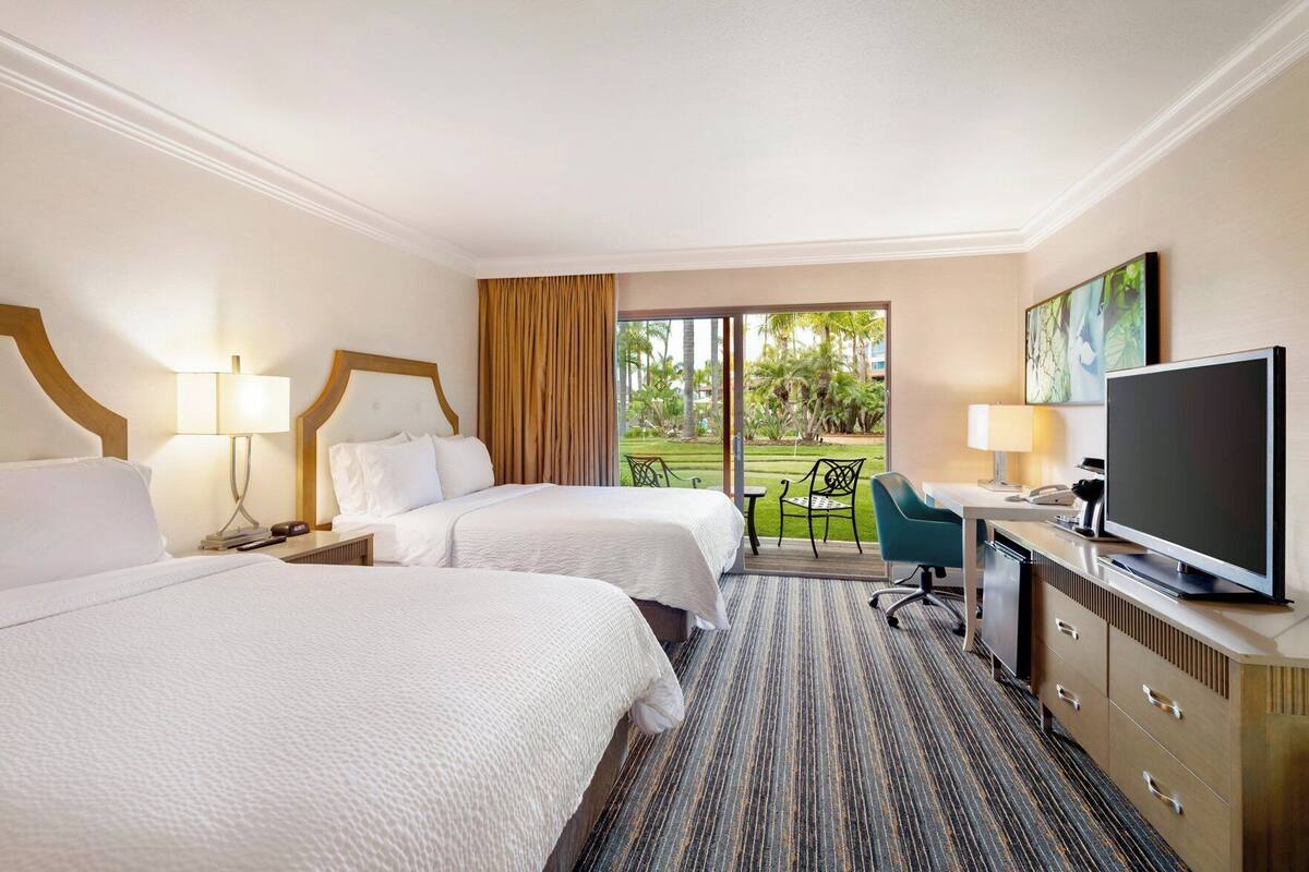 In-room safe, desk, blackout drapes, iron/ironing board