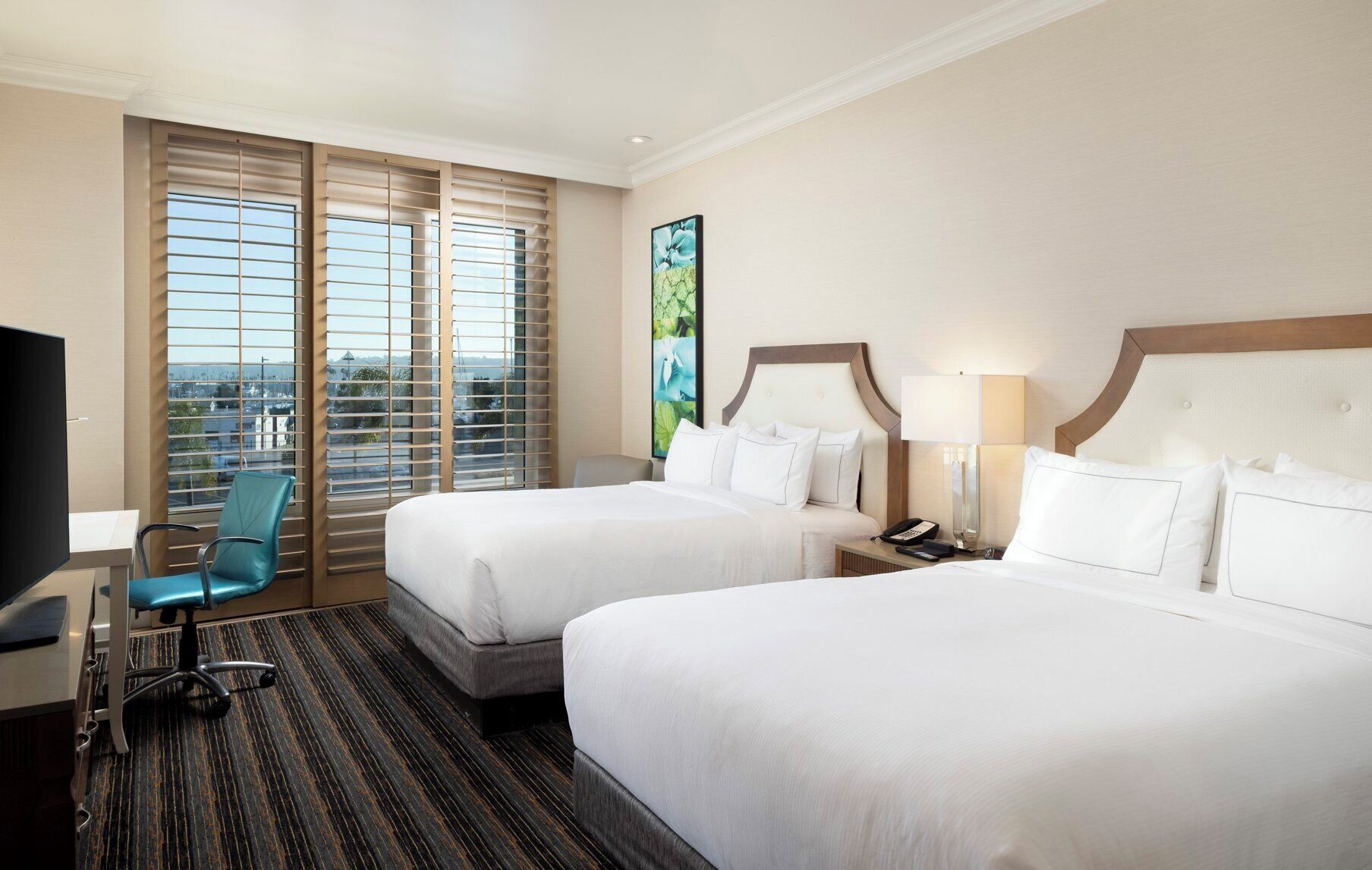 In-room safe, desk, blackout drapes, iron/ironing board