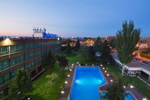 Habitación superior, vista a la alberca | Vista desde la habitación