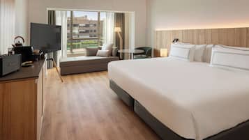 In-room safe, blackout drapes, soundproofing, iron/ironing board