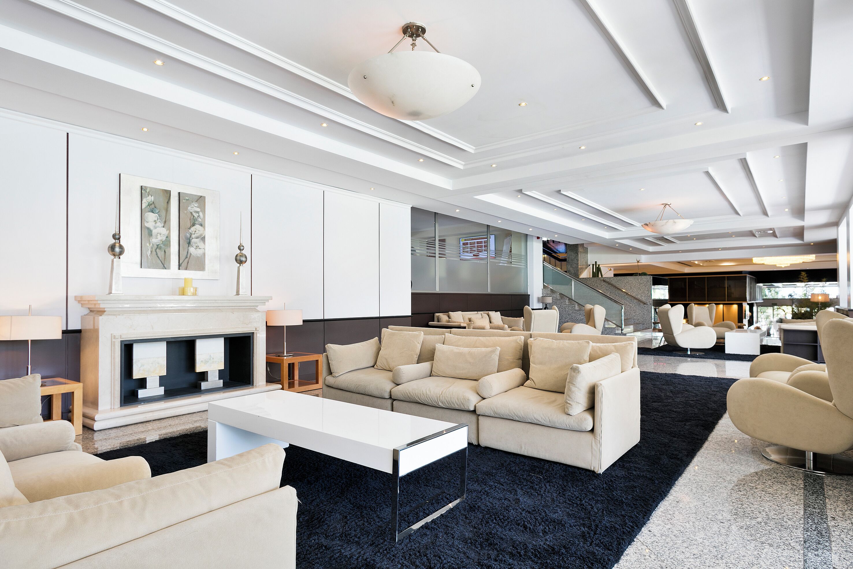 Zona de estar del vestíbulo